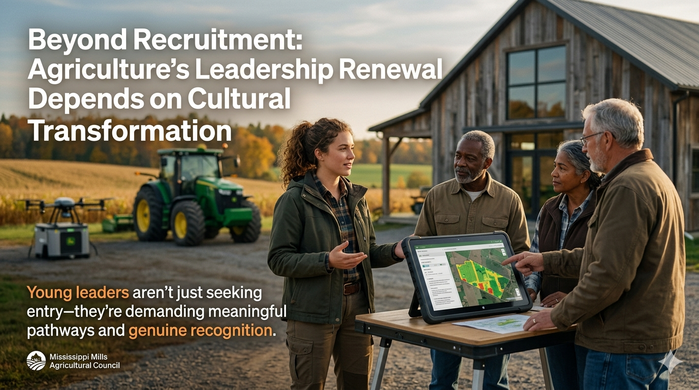 Beyond Recruitment: Agriculture's Leadership Renewal Depends on Cultural Transformation